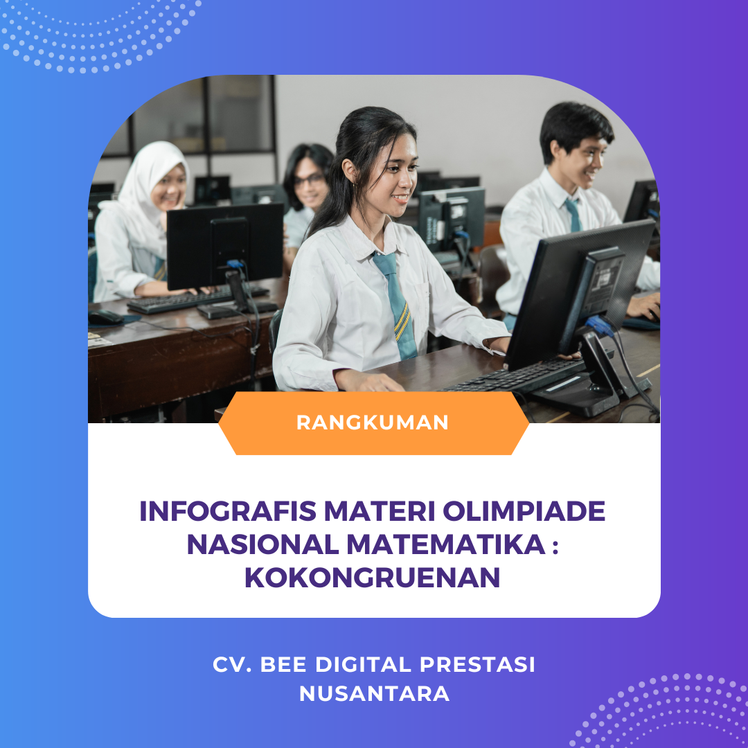 INFOGRAFIS MATERI OLIMPIADE NASIONAL MATEMATIKA : KOKONGRUENAN