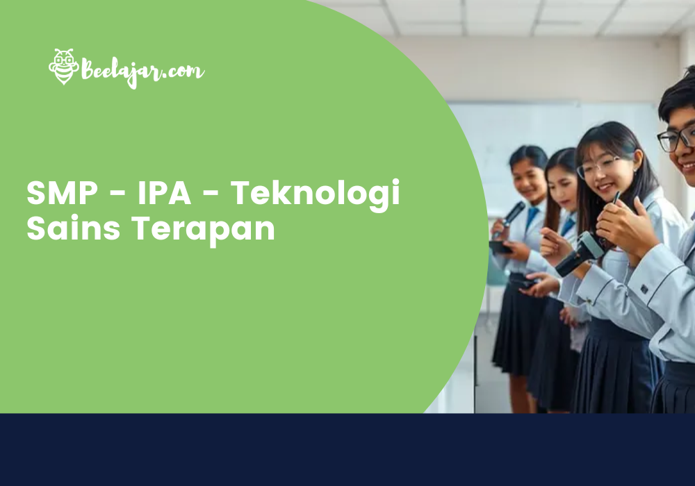 SMP - IPA - Teknologi Sains Terapan