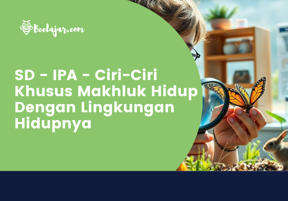 SD - IPA - Ciri-Ciri Khusus Makhluk Hidup 